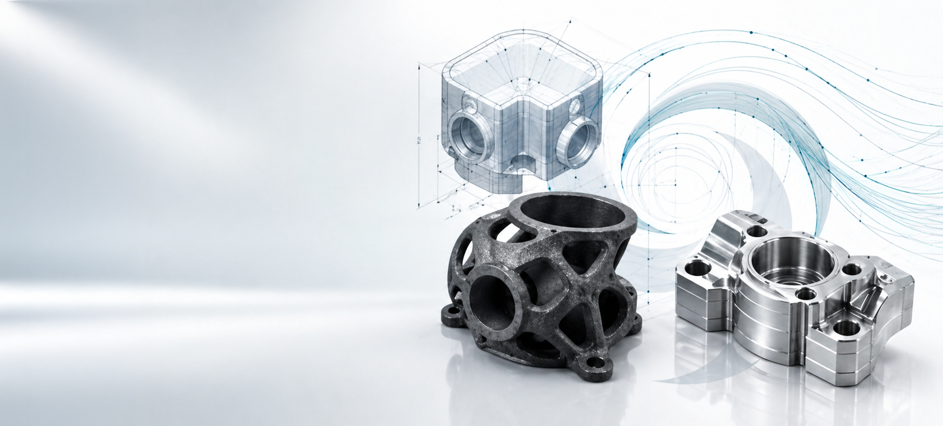 erizon technical solutions, Prototypenbau mit CAD-Konstruktion, CNC-Bauteil und 3D-gedrucktem Funktionsteil